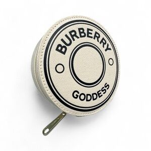 BURBERRY Goddess Zip Around Jewelry Case Make Up Pouch Limited Edition Travel‎